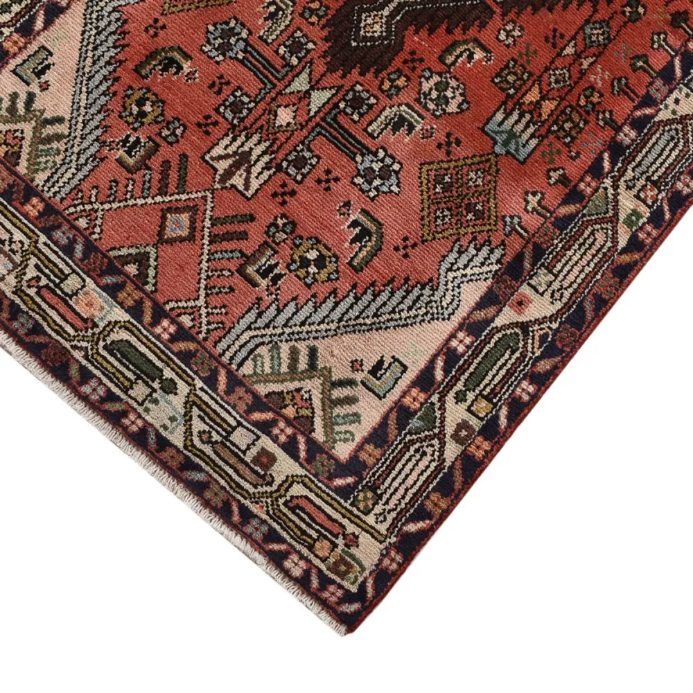 Corredor Tapete Persa - Nomadic - 286 x 75 cm - vermelho claro