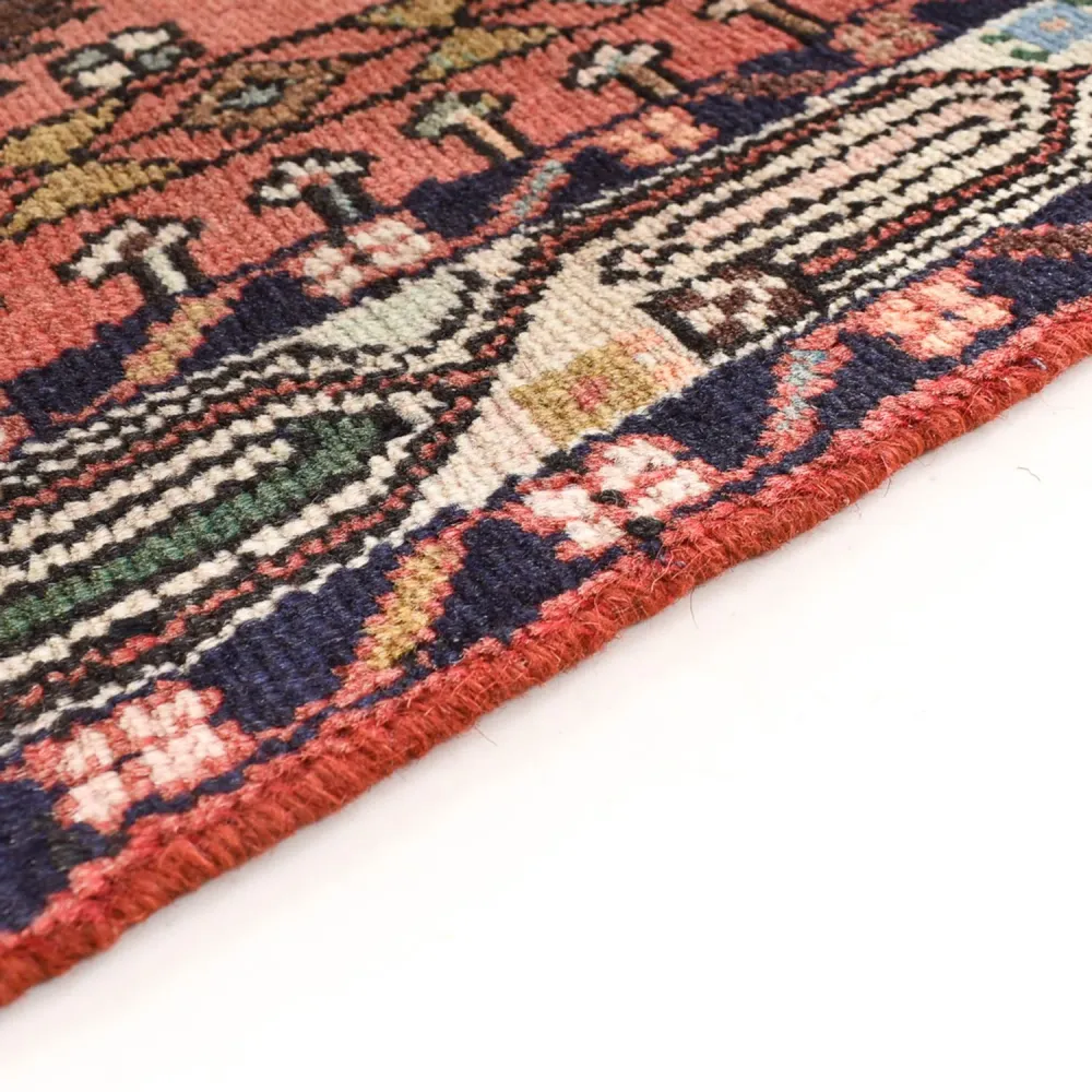 Corredor Tapete Persa - Nomadic - 286 x 75 cm - vermelho claro