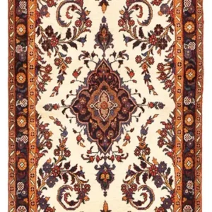 Corredor Tapete Persa - Nomadic - 290 x 105 cm - bege