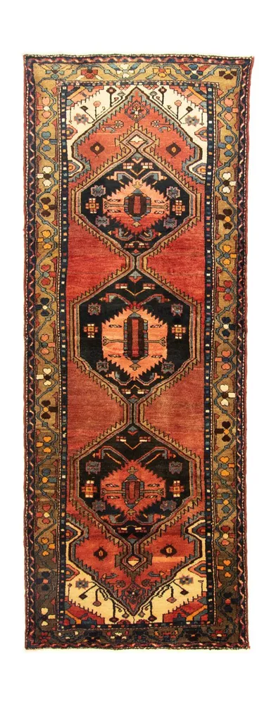 Corredor Tapete Persa - Nomadic - 290 x 107 cm - castanho