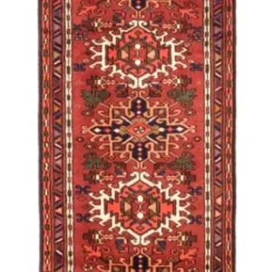 Corredor Tapete Persa - Nomadic - 290 x 74 cm - vermelho