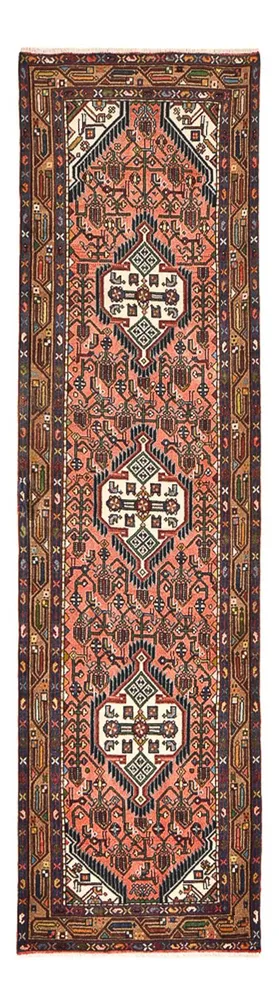 Corredor Tapete Persa - Nomadic - 291 x 82 cm - vermelho claro