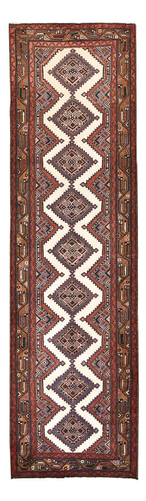 Corredor Tapete Persa - Nomadic - 292 x 82 cm - bege