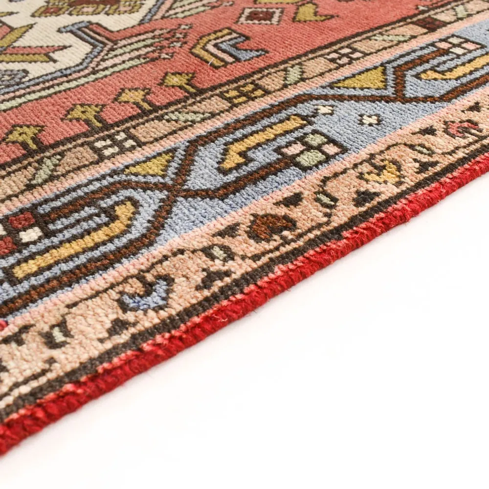 Corredor Tapete Persa - Nomadic - 292 x 74 cm - vermelho claro
