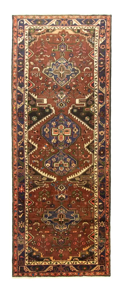 Corredor Tapete Persa - Nomadic - 295 x 107 cm - castanho