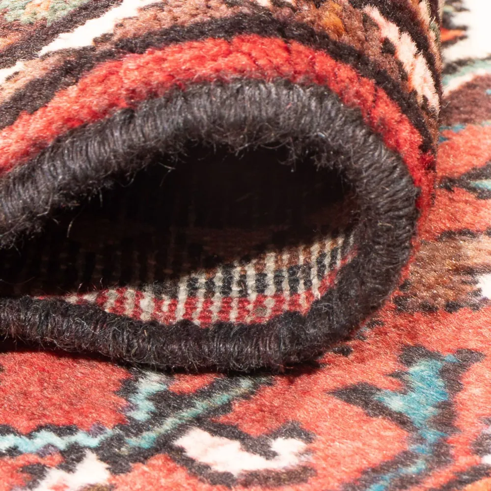 Corredor Tapete Persa - Nomadic - 296 x 119 cm - vermelho