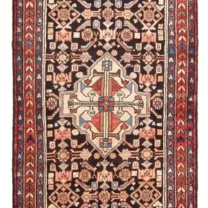 Corredor Tapete Persa - Nomadic - 300 x 110 cm - azul escuro