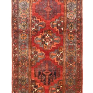 Corredor Tapete Persa - Nomadic - 300 x 113 cm - laranja