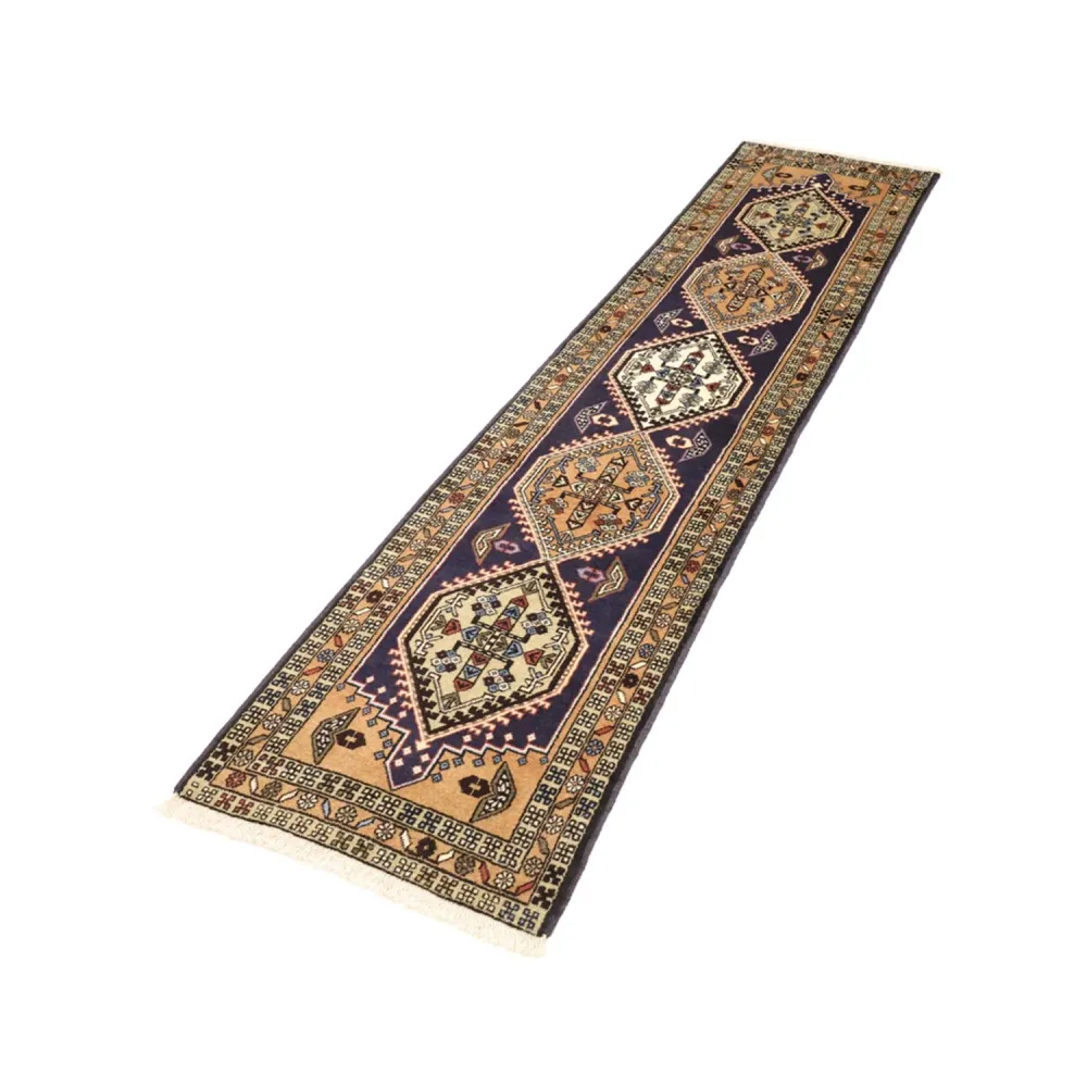 Corredor Tapete Persa - Nomadic - 300 x 70 cm - bege escuro