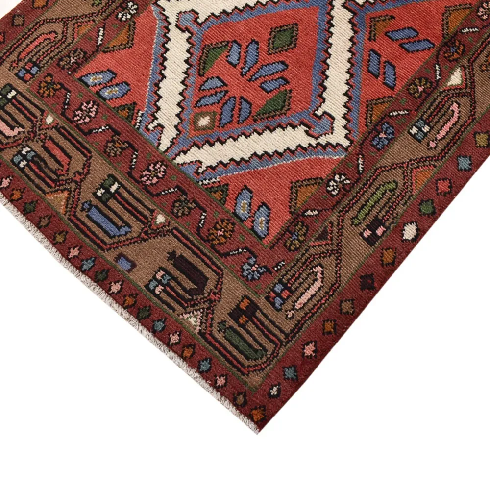 Corredor Tapete Persa - Nomadic - 303 x 81 cm - vermelho