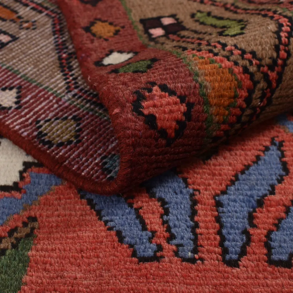 Corredor Tapete Persa - Nomadic - 303 x 81 cm - vermelho