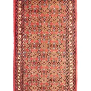 Corredor Tapete Persa - Nomadic - 305 x 70 cm - vermelho