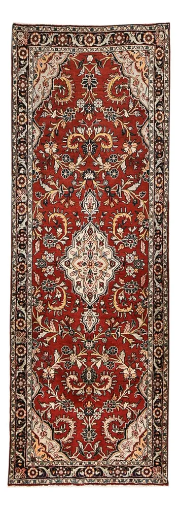Corredor Tapete Persa - Nomadic - 307 x 109 cm - vermelho escuro