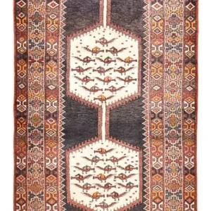 Corredor Tapete Persa - Nomadic - 309 x 104 cm - multicolorido