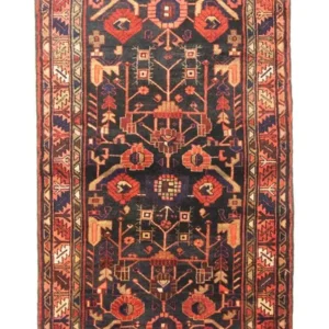 Corredor Tapete Persa - Nomadic - 310 x 110 cm - azul