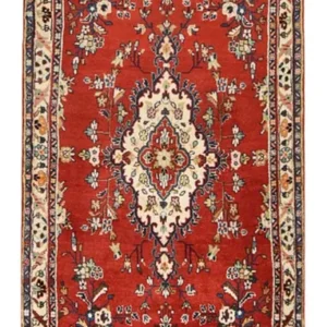 Corredor Tapete Persa - Nomadic - 312 x 109 cm - vermelho