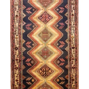 Corredor Tapete Persa - Nomadic - 312 x 125 cm - azul
