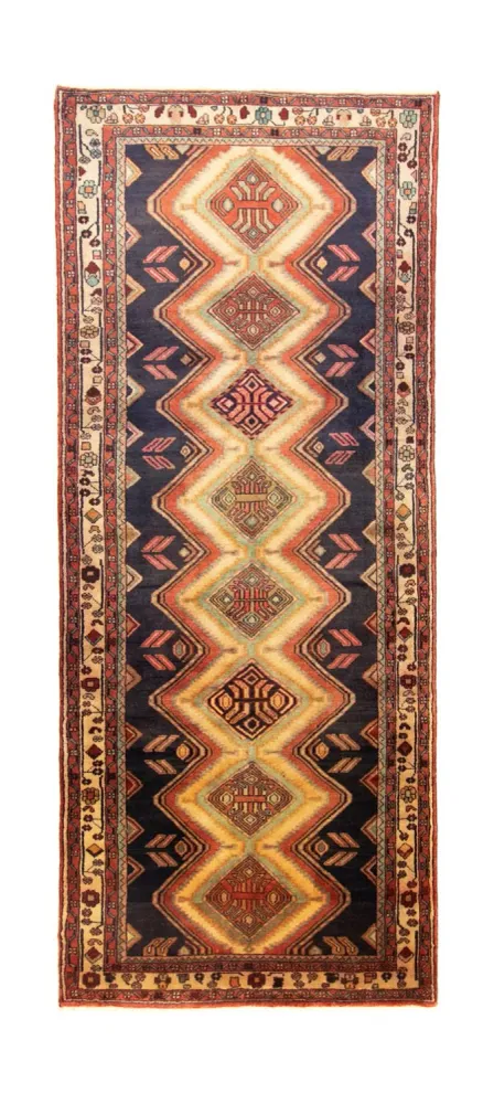 Corredor Tapete Persa - Nomadic - 312 x 125 cm - azul