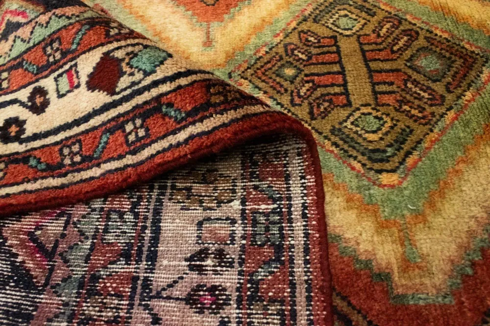 Corredor Tapete Persa - Nomadic - 312 x 125 cm - azul