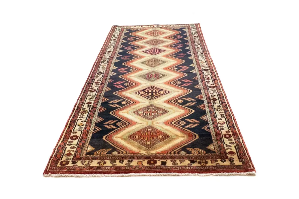 Corredor Tapete Persa - Nomadic - 312 x 125 cm - azul
