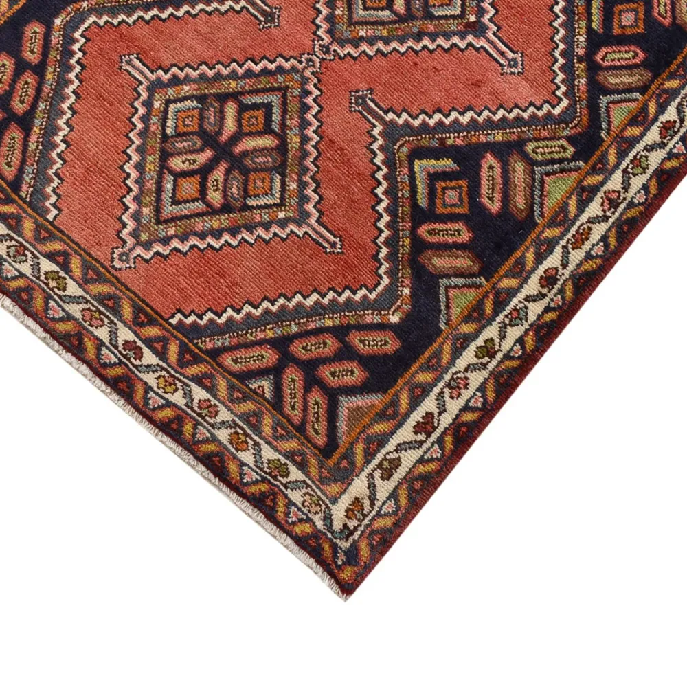 Corredor Tapete Persa - Nomadic - 312 x 81 cm - vermelho