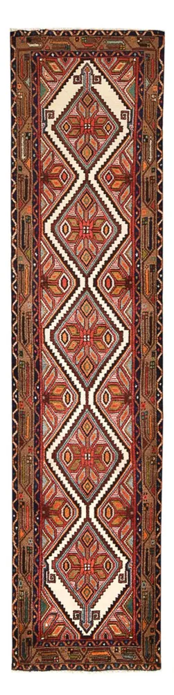 Corredor Tapete Persa - Nomadic - 316 x 75 cm - vermelho claro