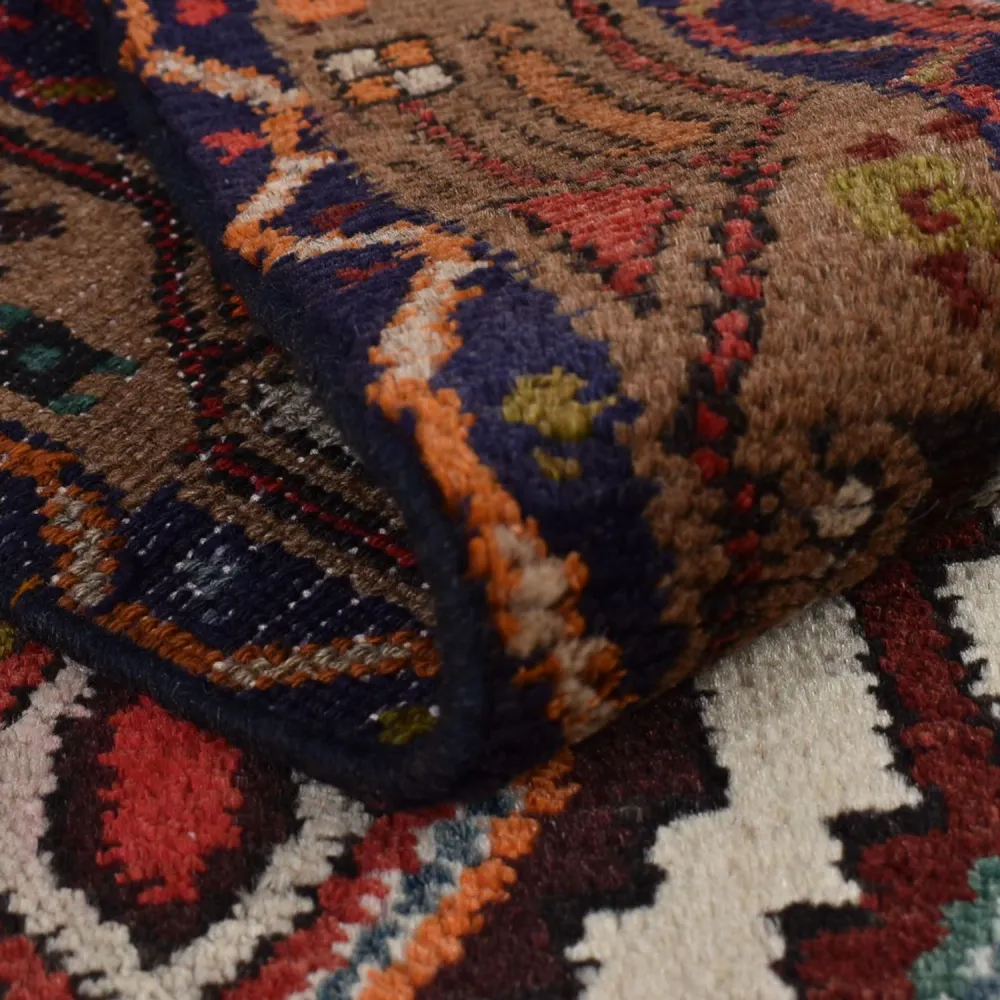 Corredor Tapete Persa - Nomadic - 316 x 75 cm - vermelho claro
