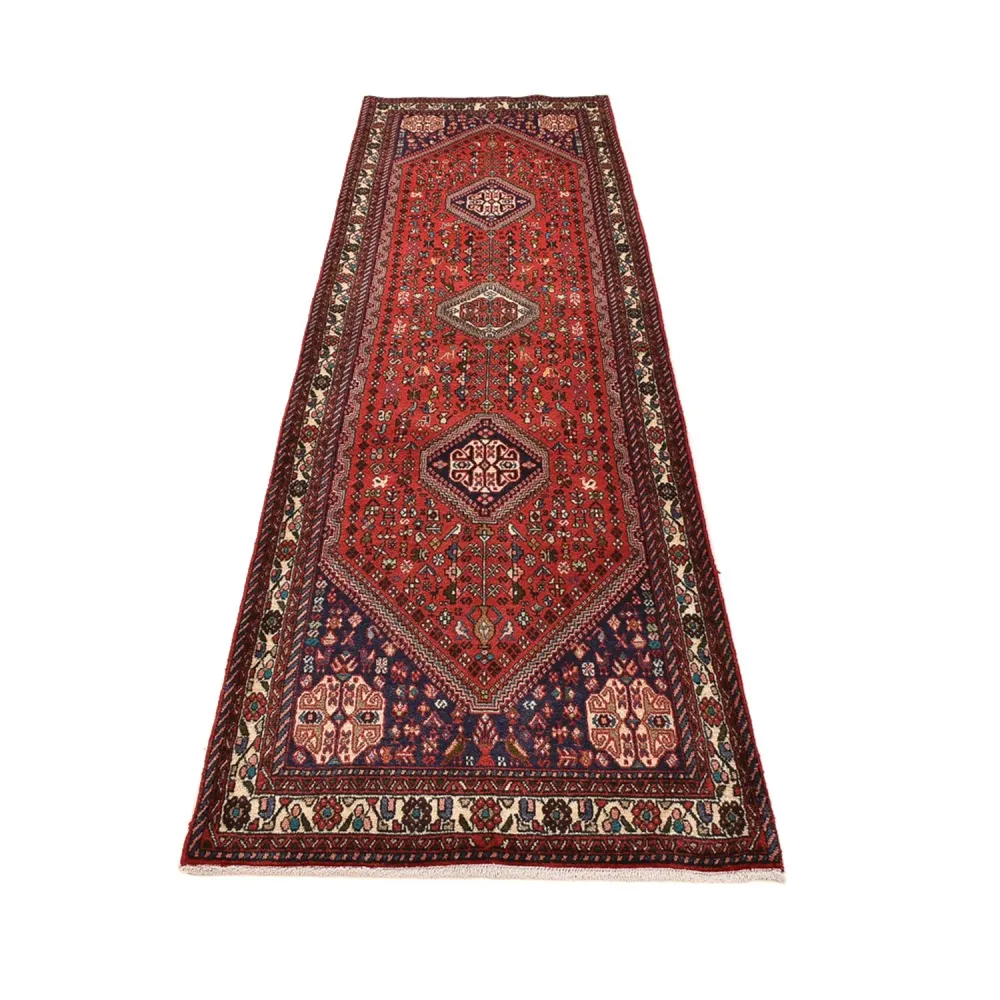 Corredor Tapete Persa - Nomadic - 318 x 84 cm - vermelho
