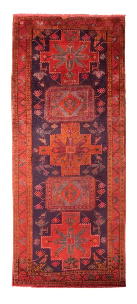 Corredor Tapete Persa - Nomadic - 320 x 140 cm - ferrugem