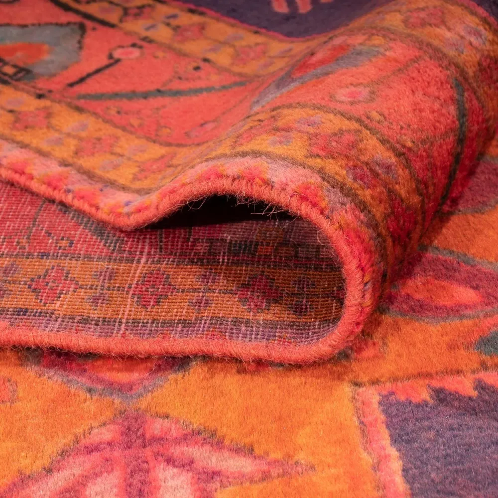 Corredor Tapete Persa - Nomadic - 320 x 140 cm - ferrugem
