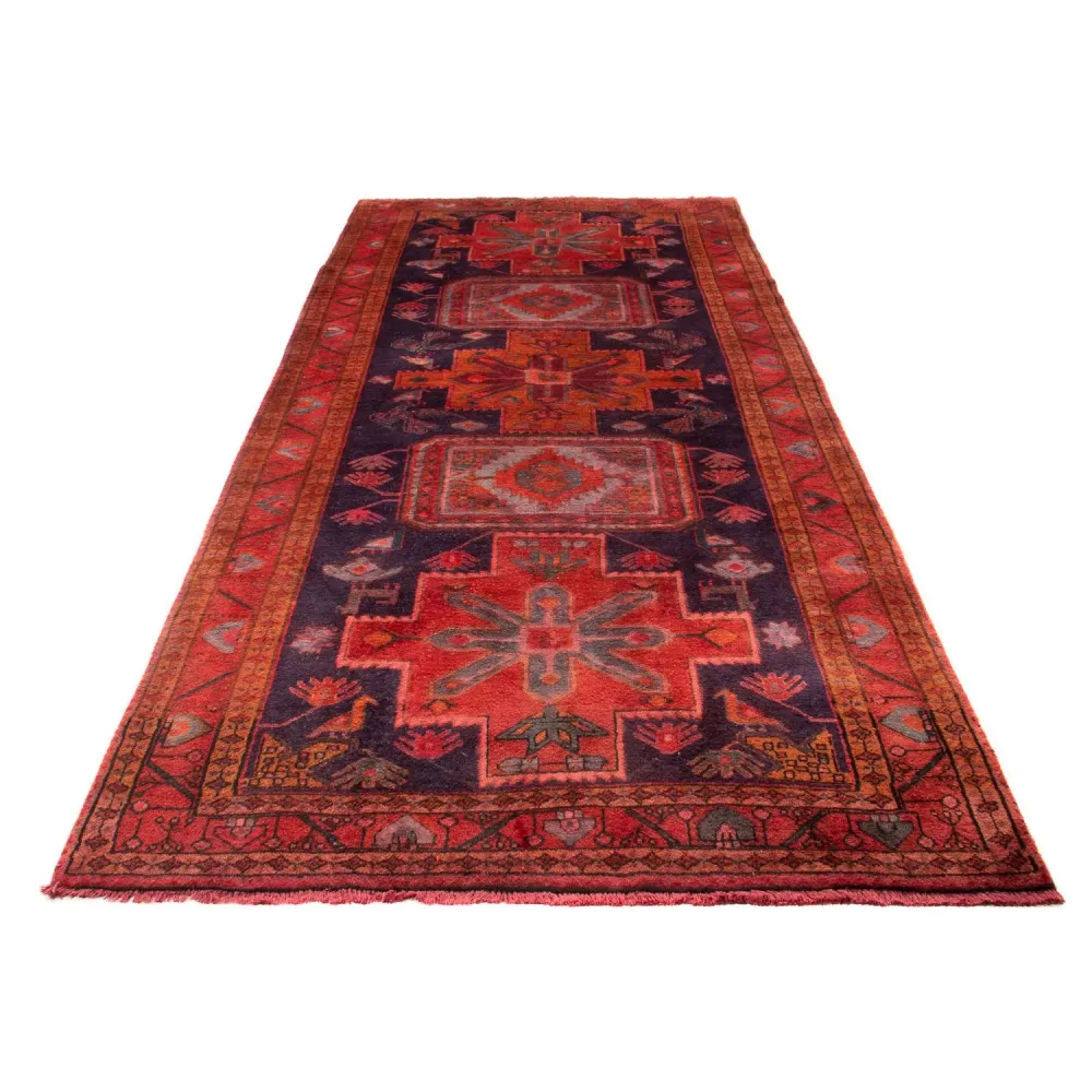 Corredor Tapete Persa - Nomadic - 320 x 140 cm - ferrugem