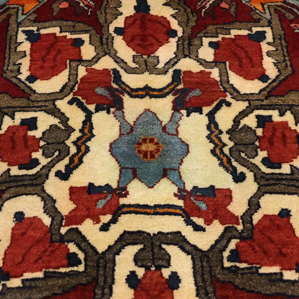 Corredor Tapete Persa - Nomadic - 331 x 145 cm - vermelho