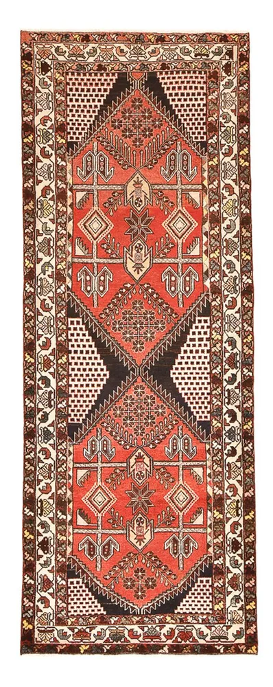 Corredor Tapete Persa - Nomadic - 338 x 121 cm - multicolorido