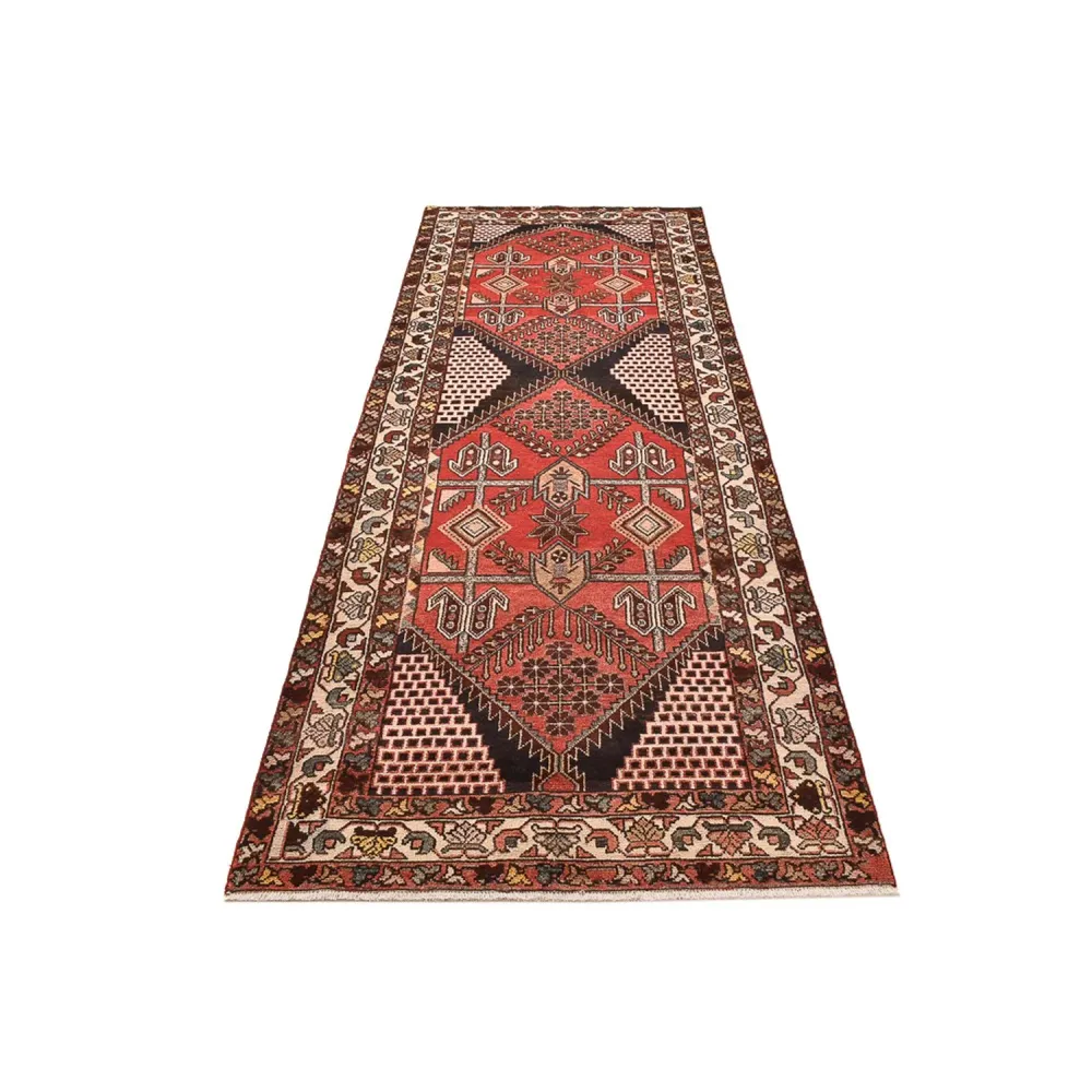 Corredor Tapete Persa - Nomadic - 338 x 121 cm - multicolorido