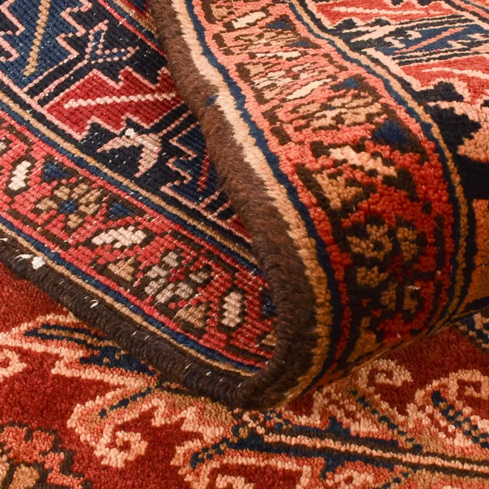 Corredor Tapete Persa - Nomadic - 340 x 114 cm - vermelho