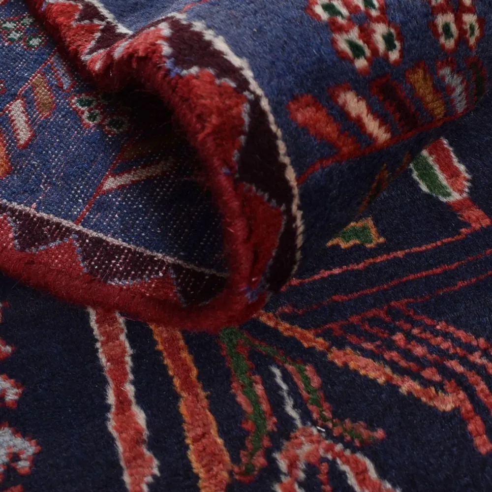 Corredor Tapete Persa - Nomadic - 382 x 168 cm - vermelho escuro