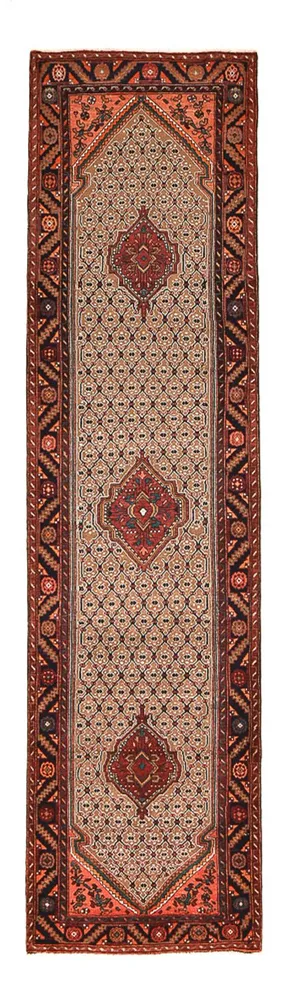 Corredor Tapete Persa - Nomadic - 396 x 105 cm - areia