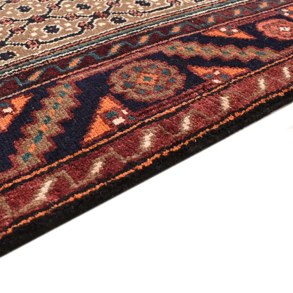 Corredor Tapete Persa - Nomadic - 396 x 105 cm - areia