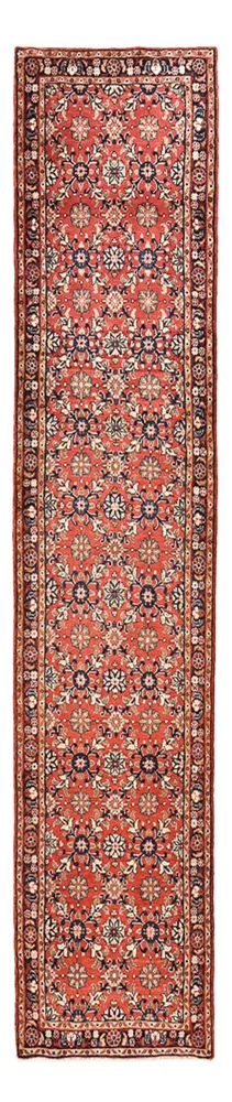 Corredor Tapete Persa - Nomadic - 412 x 89 cm - vermelho