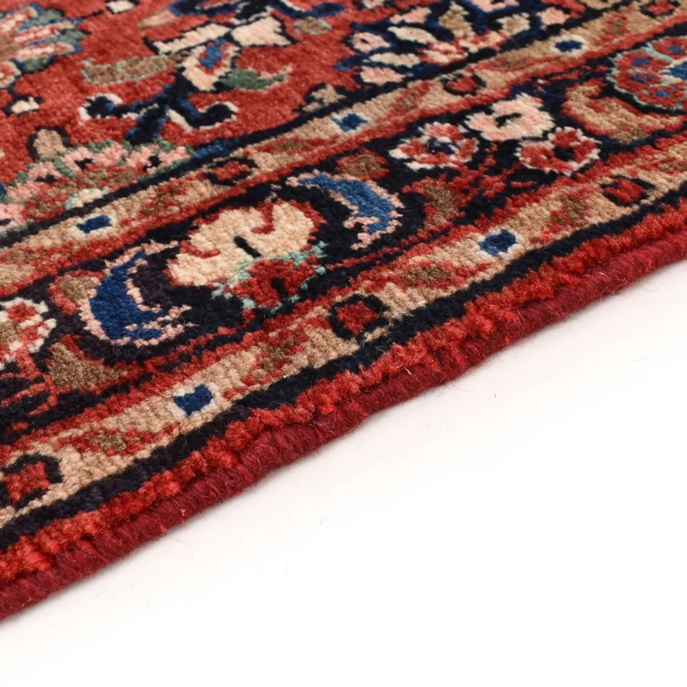 Corredor Tapete Persa - Nomadic - 412 x 89 cm - vermelho