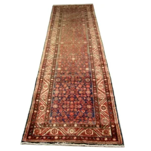Corredor Tapete Persa - Nomadic - 440 x 114 cm - vermelho