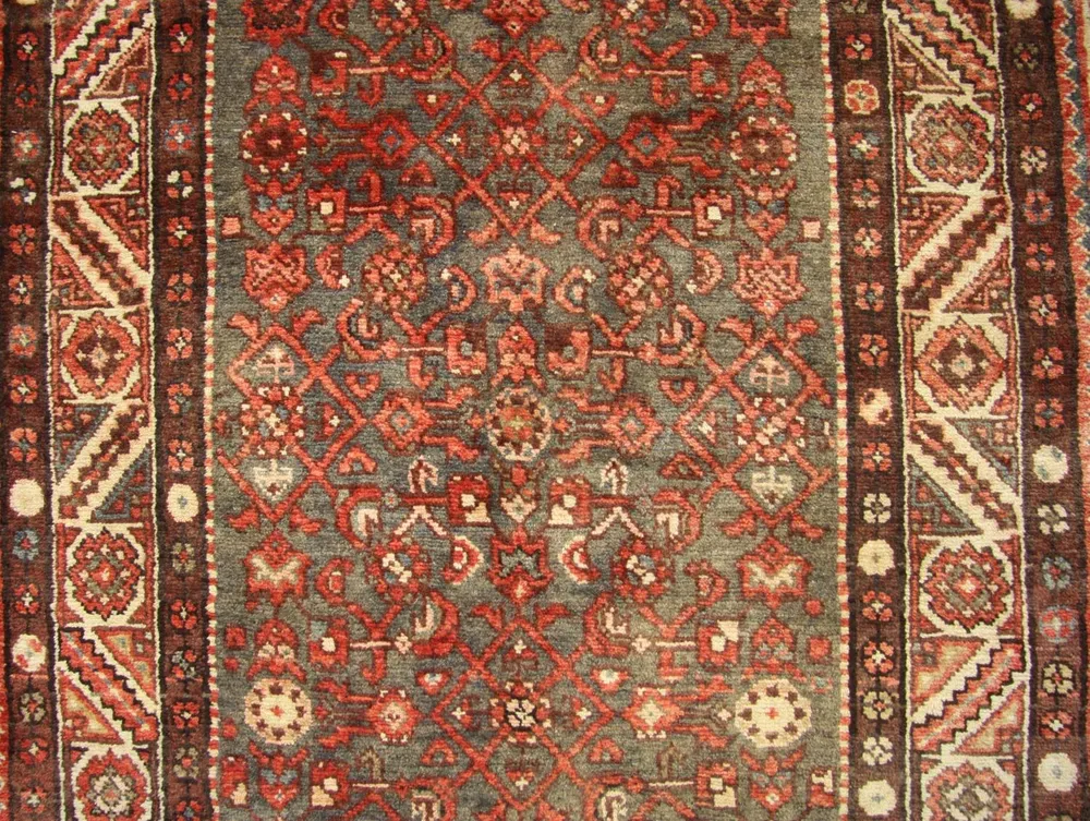Corredor Tapete Persa - Nomadic - 440 x 114 cm - vermelho