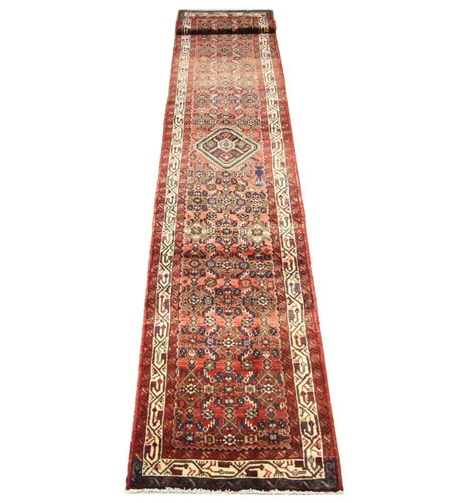 Corredor Tapete Persa - Nomadic - 470 x 85 cm - cinzento