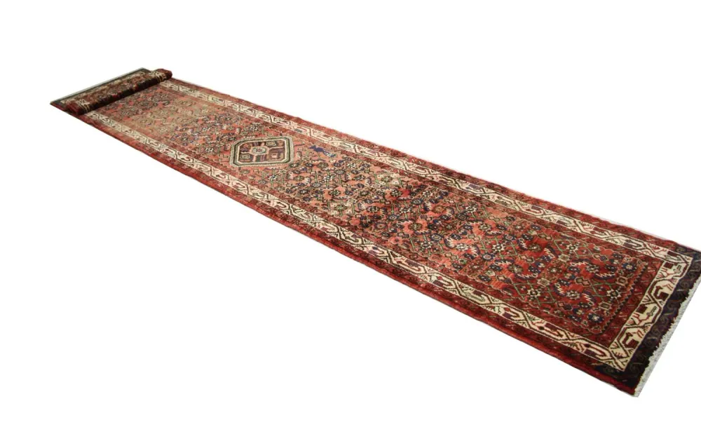 Corredor Tapete Persa - Nomadic - 470 x 85 cm - cinzento