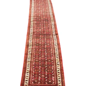 Corredor Tapete Persa - Nomadic - 470 x 93 cm - vermelho