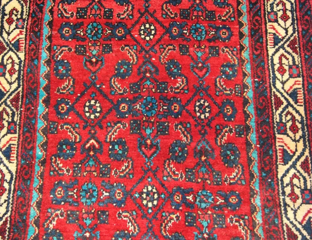 Corredor Tapete Persa - Nomadic - 500 x 86 cm - vermelho