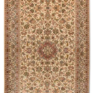 Corredor Tapete de seda - Kashmir Silk - 190 x 77 cm - bege