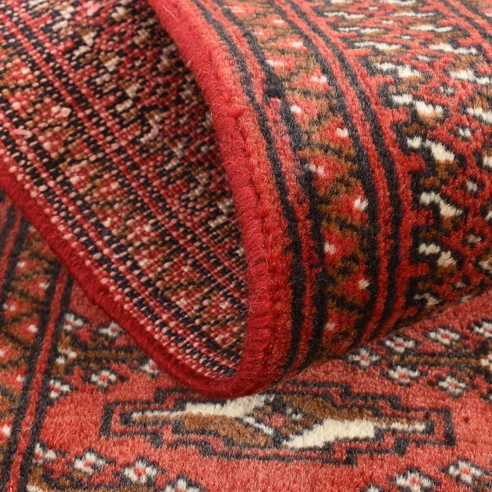 Corredor Tapete turquaman - 197 x 60 cm - vermelho