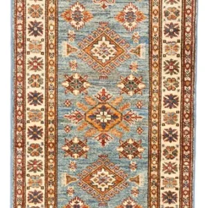 Corredor Tapete Ziegler - 185 x 60 cm - turquesa
