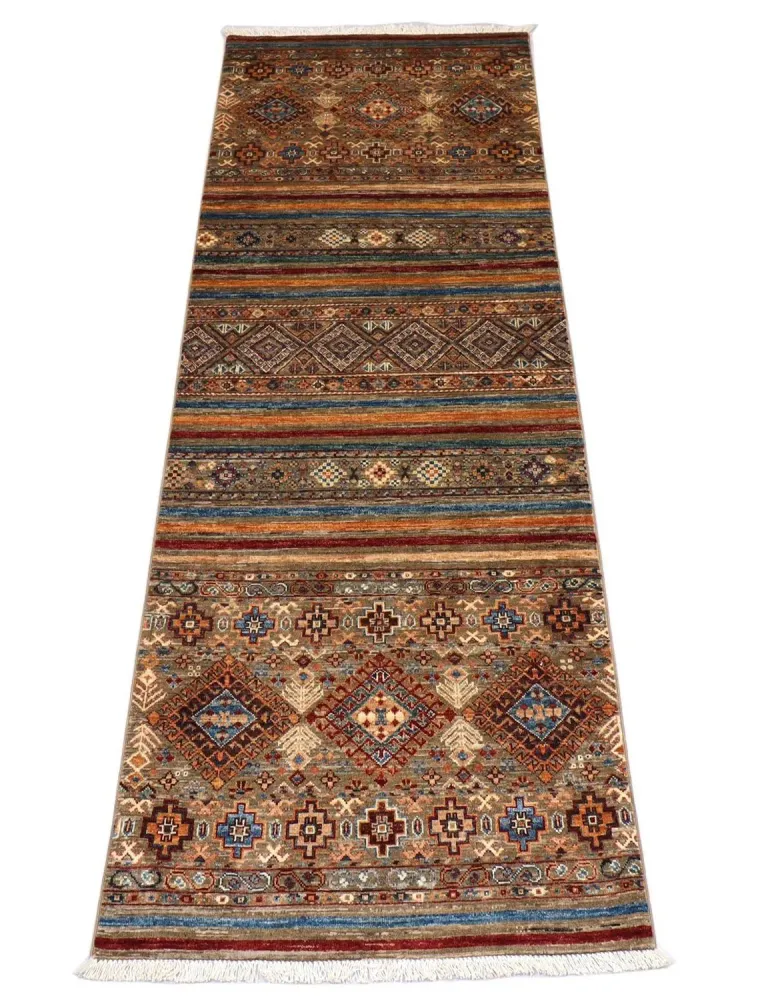 Corredor Tapete Ziegler - 258 x 87 cm - castanho claro